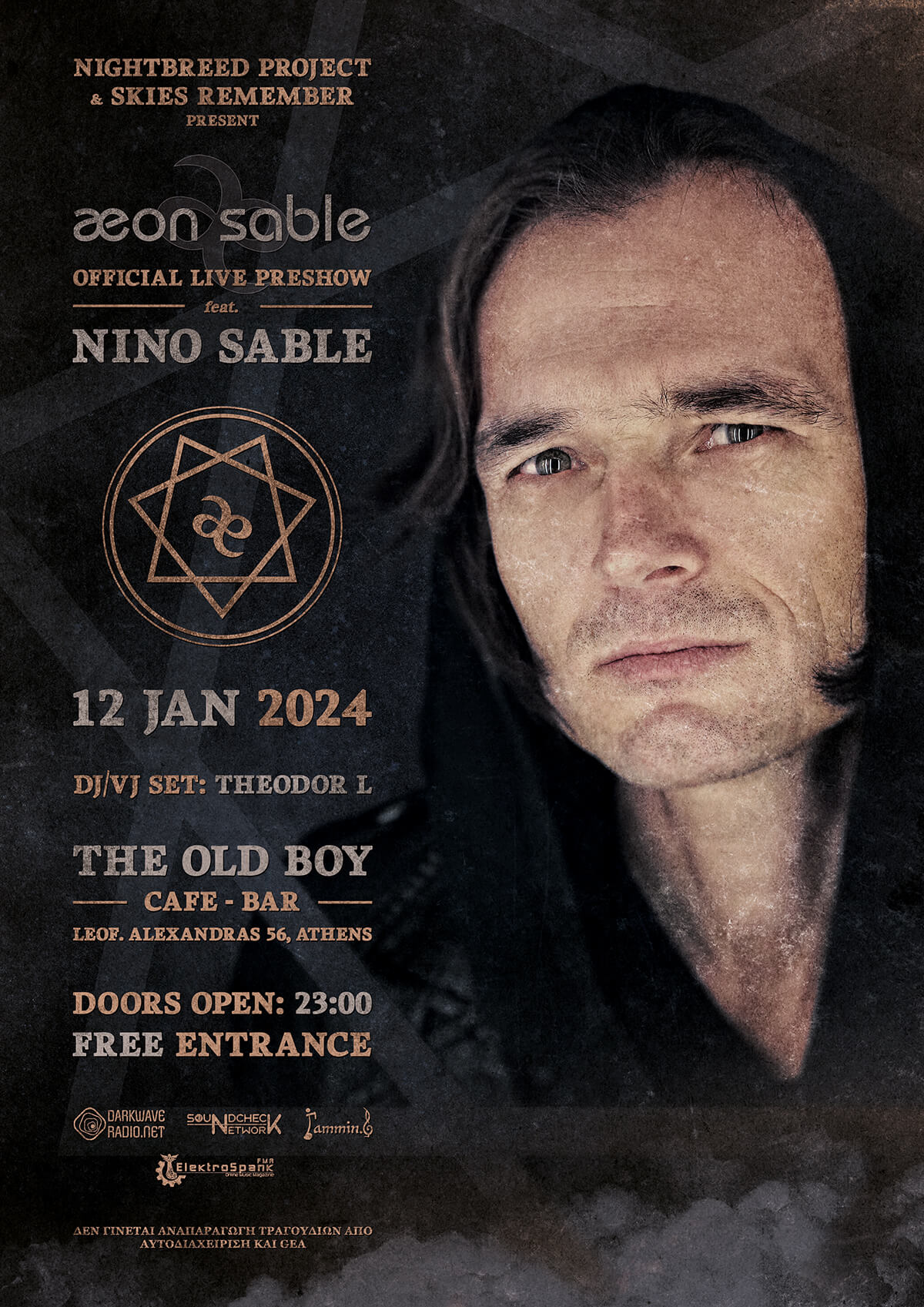 Aeon Sable - Official Live Preshow feat. Nino Sable Poster